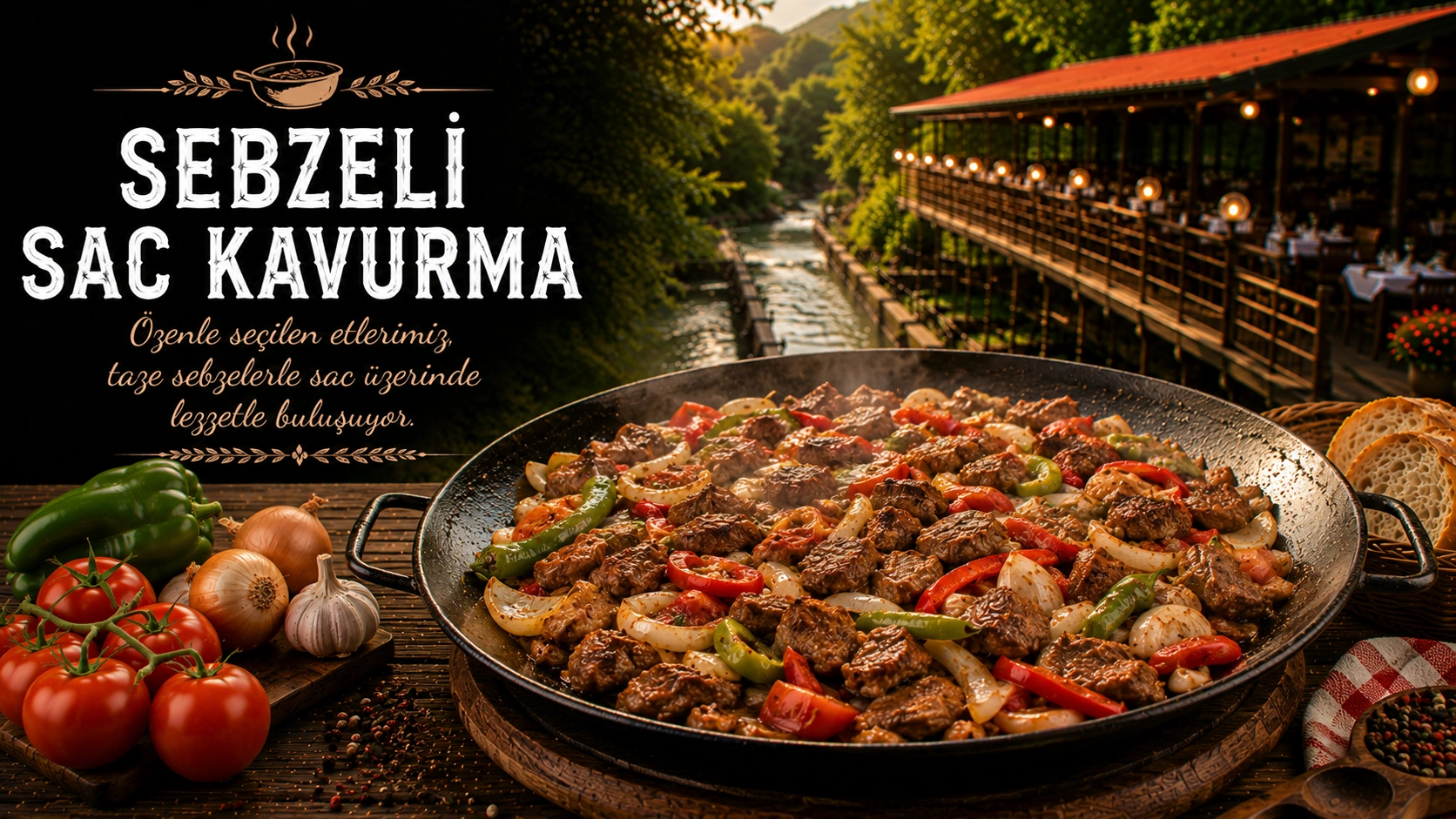 Sebzeli Sac Kavurma